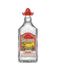 Tequila, Sierra silver, 70 cl, 38% alkool