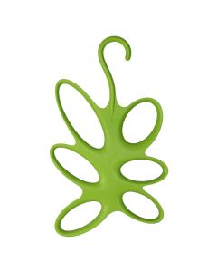 Scarf hanger, DRINA, plastic, green, 21.5x1.2xH36 cm