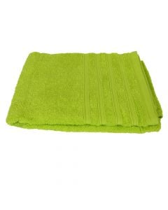 Shower towel, cotton, green, 450 gr/m², 90x150 cm