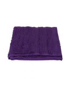 Shower towel, cotton, purple, 450 gr/m², 70x130 cm