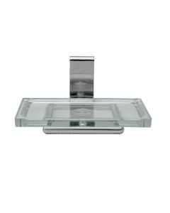 ''Ella '-soap dish chromed stainless steel