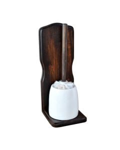'Mathilde'- brush holder in wood