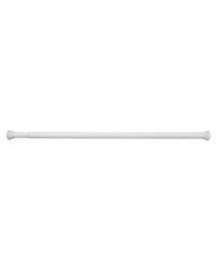 Shower rod white extensible 75-125 cm