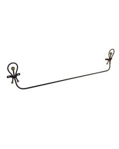 60 cm Handmade wrought
iron towel rack.