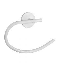 One towel ring white
