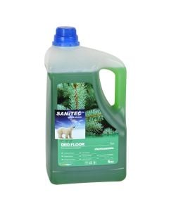 Cleaning detergent, "Sanitec", for floor, 5 kg, pino, 1 piece