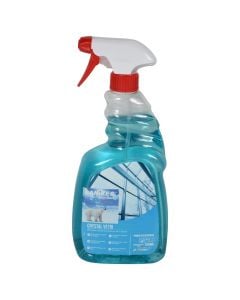 Detergjent pastrimi, "Sanitec", për xhama, 750 ml, cristal, aromatik, 1 copë