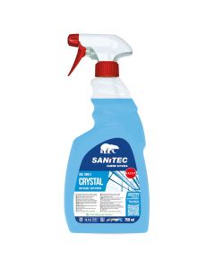 Cleaning detergent, "Sanitec", for glass, 750 ml, crystal, fragrance, 1 piece