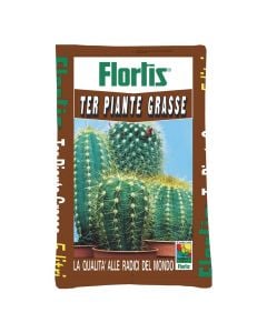Humus, Flortis, kaktus, thes/5 l, miks substrat për rritje bazike me lapillus dhe rërë