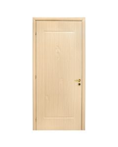 Honeycomb door, left opening, 80x205cm, walle size 15-18cm, color maple