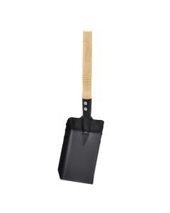 Barbecue ash shovel. 37x9.5 cm, black