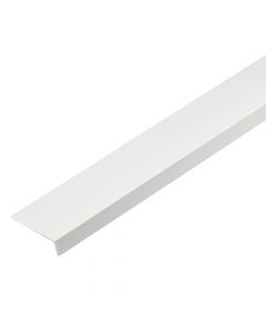 Angular L 2m white PVC mat 40X10X1 mm