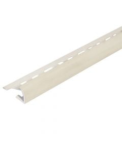 Tile angular white PVC 10mmx2.5m