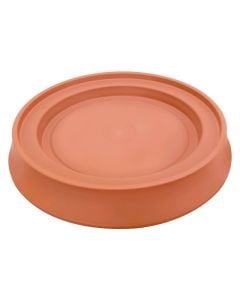 Round flower pot saucer, HOME DESIGN, plastic, terracota, Ø32 xH5 cm