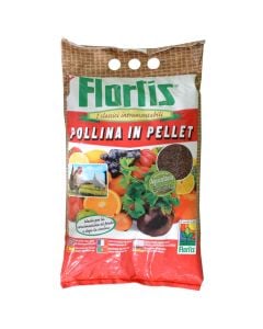 Ushqyes, Flortis, thes/4 kg, organik mineral, mund të përdoret ne të gjitha kulturat
