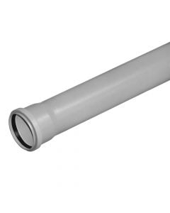 Pipe, polypropylene, Ø75mmx3m, with 1 rubber