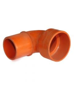 Reducing elbow PVC Ø40mm xØ50mm, 90 °