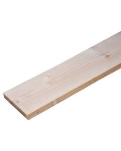 Unplanned spruce plank, 2.5x10 cm x 3 m