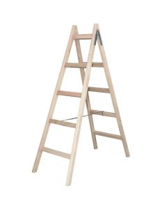 Wooden ladders, 5 A, 57 cm width, 175 cm length