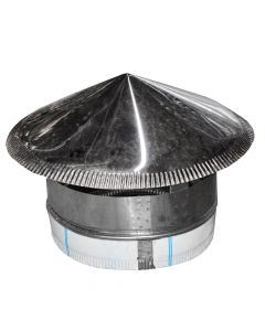 Chimney hats, stainless, Ø250 mm