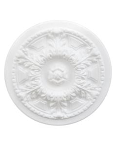 Rosette, Bovelacci, class 1 polystyrene,  Ø33 cm, white