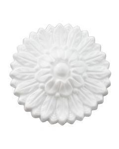 Rosette, Bovelacci, class 1 polystyrene,  Ø15,5 cm, white