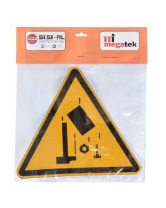 Construction signs, care about the loss of work equipment, A20