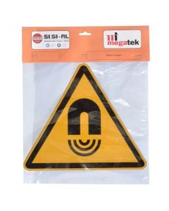 Construction signs, care by magnetic forces, A20