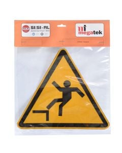 Construction signs, care about falling in height, A20