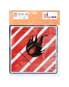 Construction signs, plumbing care (used for trucks transporting plaster materials), A20