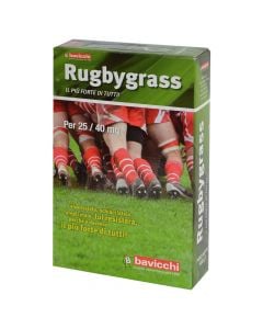 Grass seed, Bavicchi, box/1 kg 25-40 m2, for sport, very high resistance to trampling