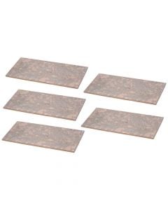 Thermo - acoustic insulation, Palomar, MADEIRA-G, size 30x60cm, thickness 3 mm, 5 tile/0.9m2/pack