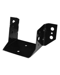 Holder beam right-angled color black 5cm