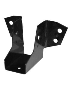 Holder beam right-angled color black 6cm