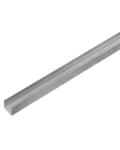 Profile UD, 28x27x3000 mm, thickness 0.6 mm, zinc-plated