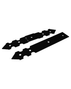 Lidhëz  druri, Krepo, 315 mm, ngjyrë e zezë