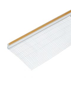 Kendore PVC per dritare me ngjitje te dyfishte dhe rrjete perforcuese me fibra qelqi, 240cm