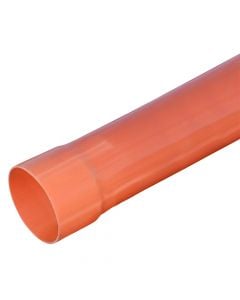 PVC discharge pipe Ø  125x3m, middle