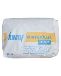 Putty fugue cover, KNAUF, FUGENFÜLLER LEICHT, 25 kg/bag