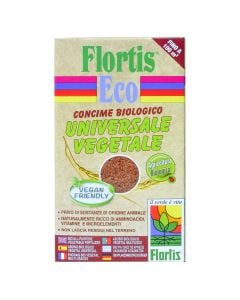 Ushqyes, Flortis, kuti/1 kg, organik, universal per te gjitha kulturat, lule, perime, fruta