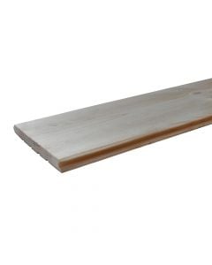 Wooden ceiling, pine, 1.4x14.2x450 cm, 5.112 m2/pack