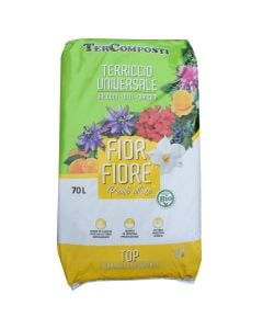 Humus, TerComposti, universal, thes/70 l, substrat me cilësi të lartë për bimë të gjelbëlla, lule, fruta dhe perime