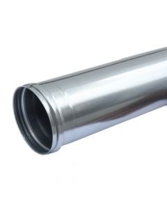 Pipe galvanized Ø130 mm, length 1000 mm