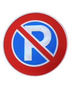 Parking prohibited sticker
