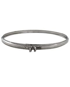 Blocking pipe clamp, stainless  Ø250 mm