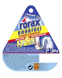 Sink unblocking detergent, "Rorax", 60 gr, 1 piece