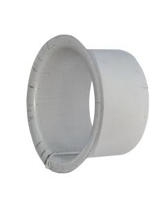 Gote ulluku me llamarine te emalaur Ø75mm, e bardhe