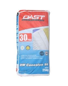 Kolle rrafshuese dhe polisteroli,  Conexion 99 e bardhe 25kg