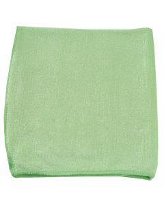 Cleaning cloth, "Logex", multipurpose, microfiber, green, 33x26 cm, 1 piece