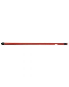 Cleaning stick, "Tonkita", steel, red, 130 cm, 1 piece